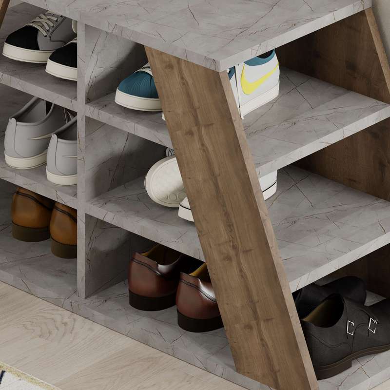 Pyramid Shoe Bench Lagina - Hitit