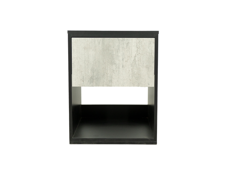 Neil Pedestal Black - Grey