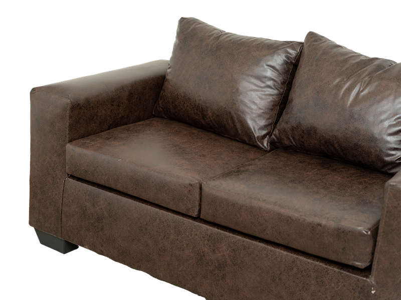 Dimension 2 Seater Couch - Buffalo Brown