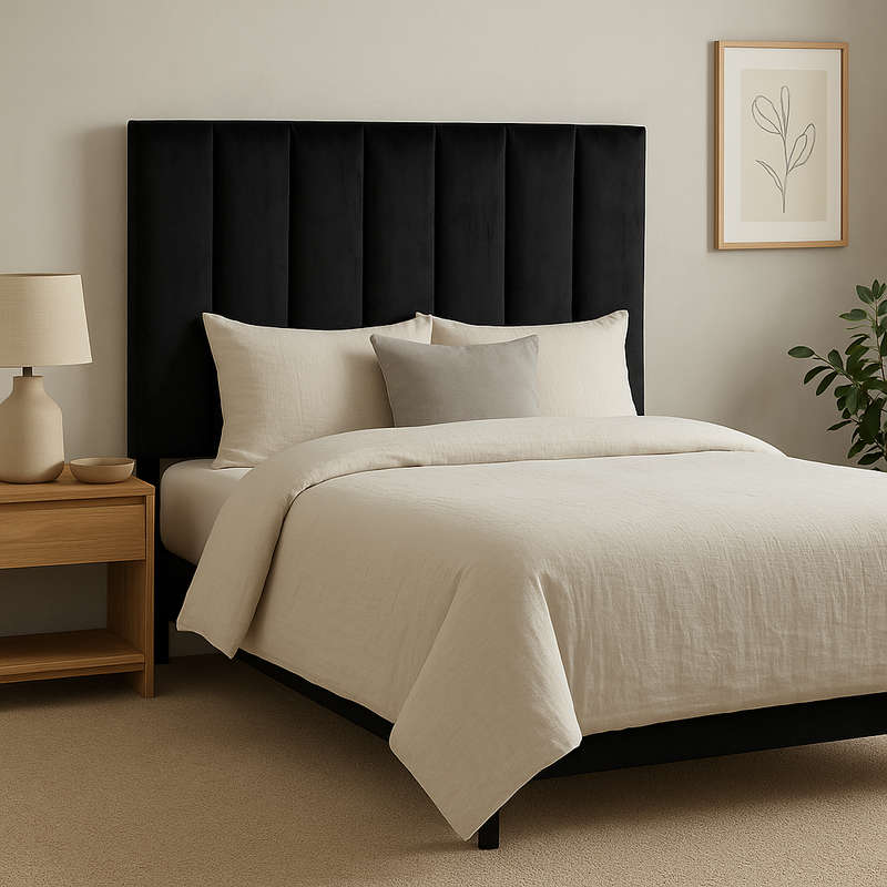 Headboard AM Victoria - Velvet Black