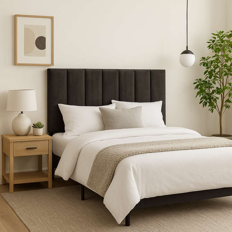 Headboard AM Victoria - Velvet Grey