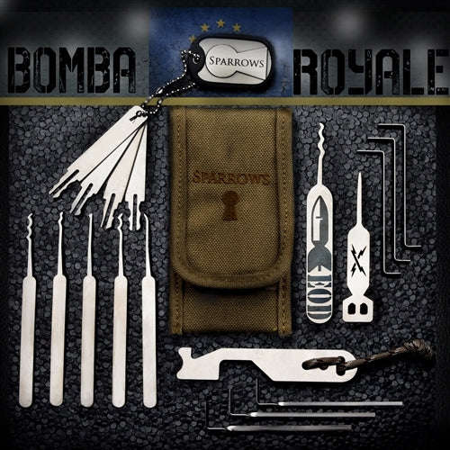 Sparrows Bomba Royale Lock Pick Set