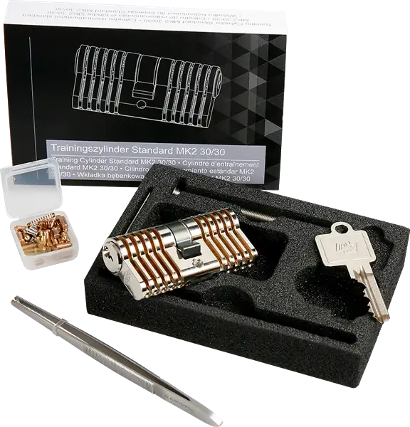 Multipick Super-Set Practice Cylinder Lock