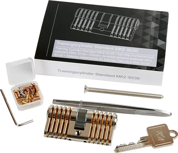 Multipick Super-Set Practice Cylinder Lock