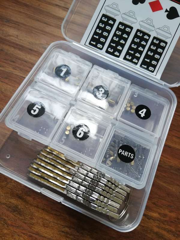 Sparrows Master Key Pinning kit