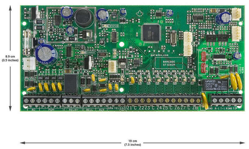 Paradox SP6000 Full Kit - K32 LED, 5xNV5, 16 Zone
