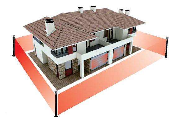 Paravision ABI-100-764 / IR Barrier Octuple Beam 100m
