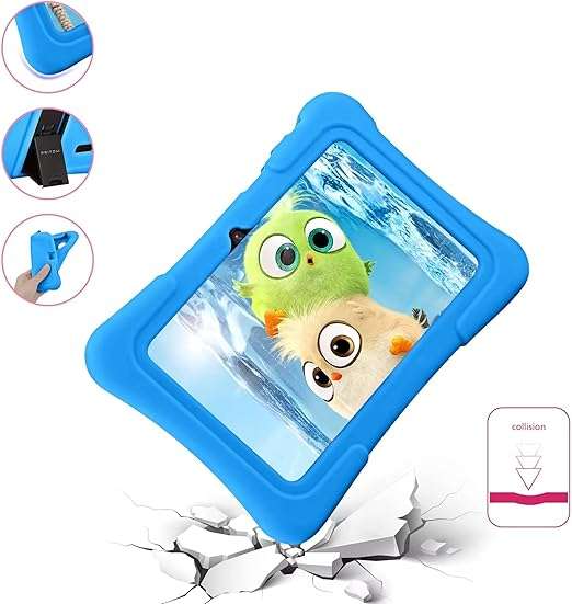 7 Inch Android Kid Educational Tablet Blue