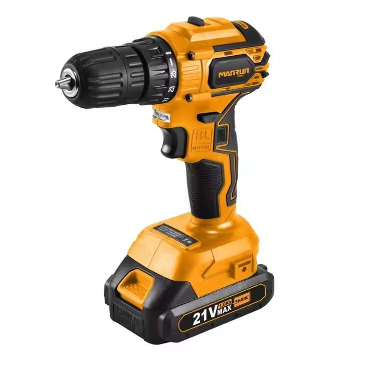 21V Cordless Brushless Drill  - Manrun 0.75kg
