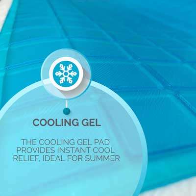Memory Foam Traditional Gel Cooling Pillow