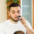 PORTABLE NASAL HAIR TRIMMER , USB RECHARGEABLE , WATERPROOF WITH DUST PROTECTION COVER