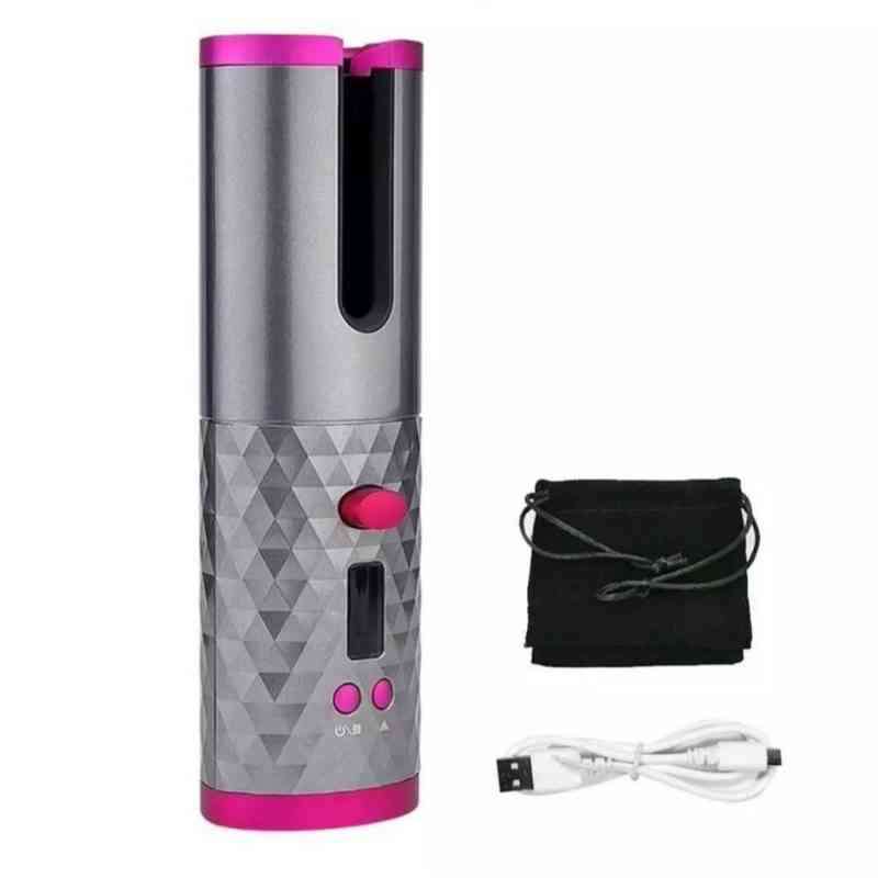Cordless Auto Hair Curler Rechargeable
