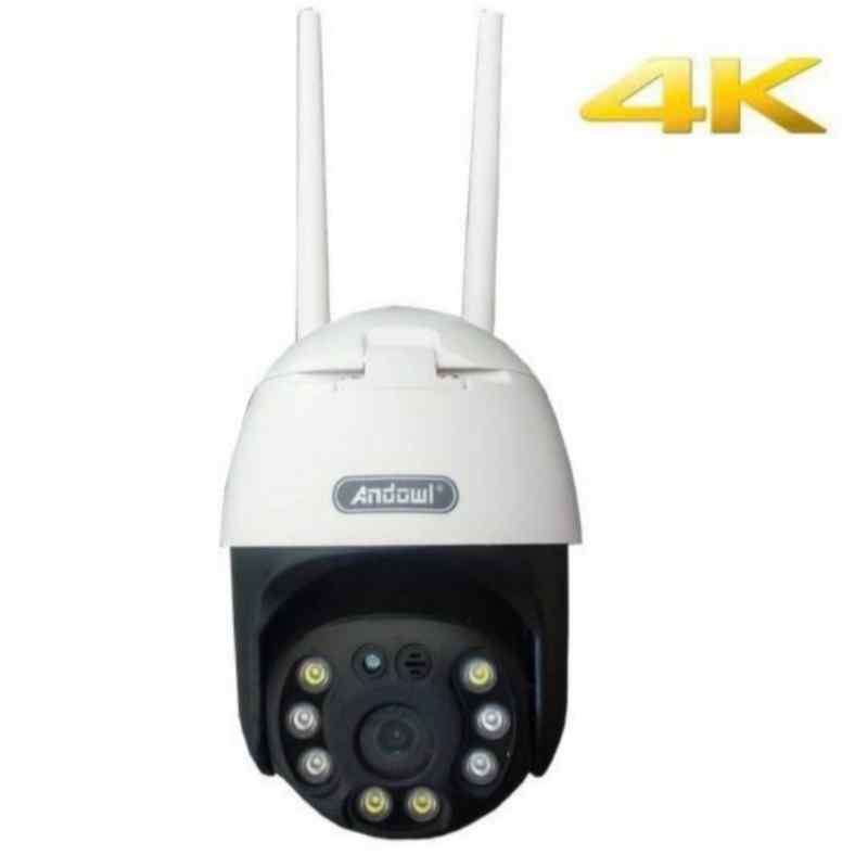 Andowl Full HD 4K Wireless Smart Camera- Waterproof Outdoor WiFi CCTV