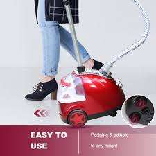 Steam Handheld Ironing Machine for All Seasons Garment-Red