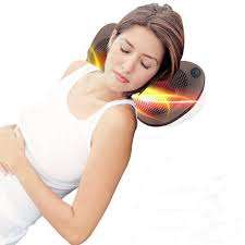 Neck & Back Massage Pillow with Heat Relief