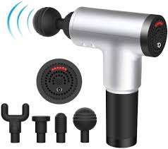 Fascial Massage Gun For Muscle Pain Relief And Body | Q-L820 - Silver