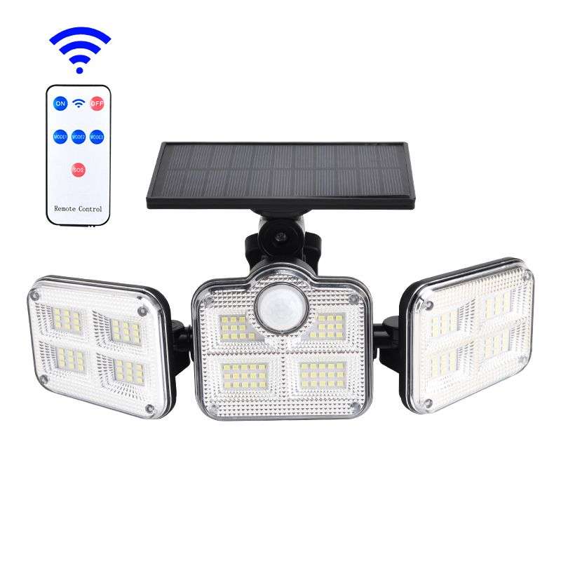 3PC Solar Sensor Light Outdoors