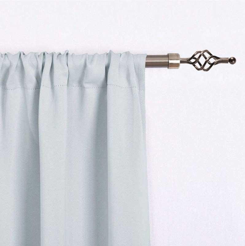 Expandable Curtain Double Rod With Twisted Cage Finial - 3m