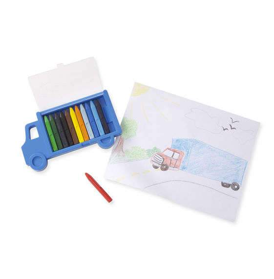 Truck Crayon Set