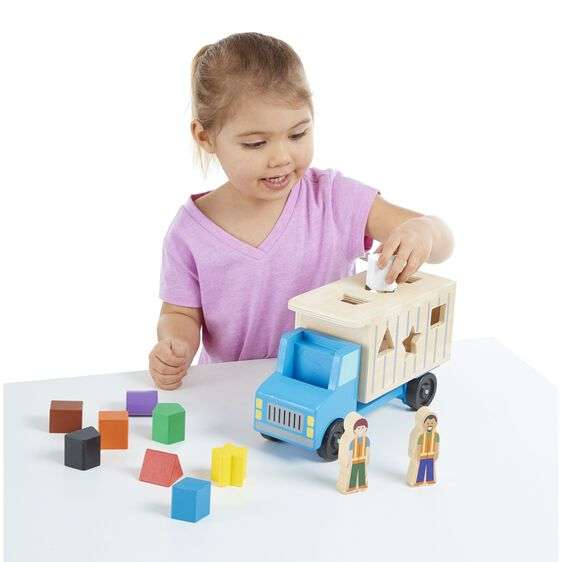 Shape Sorting Dump Truck