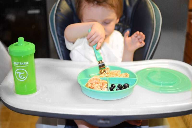 Twistshake plate + cover