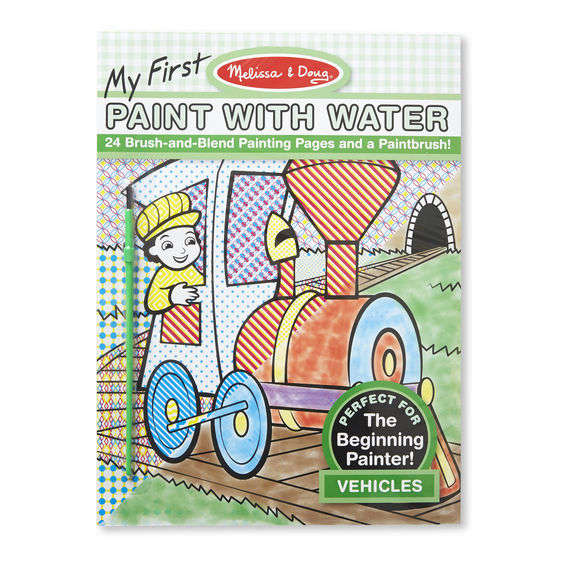 My First Paint With Water Vehicles