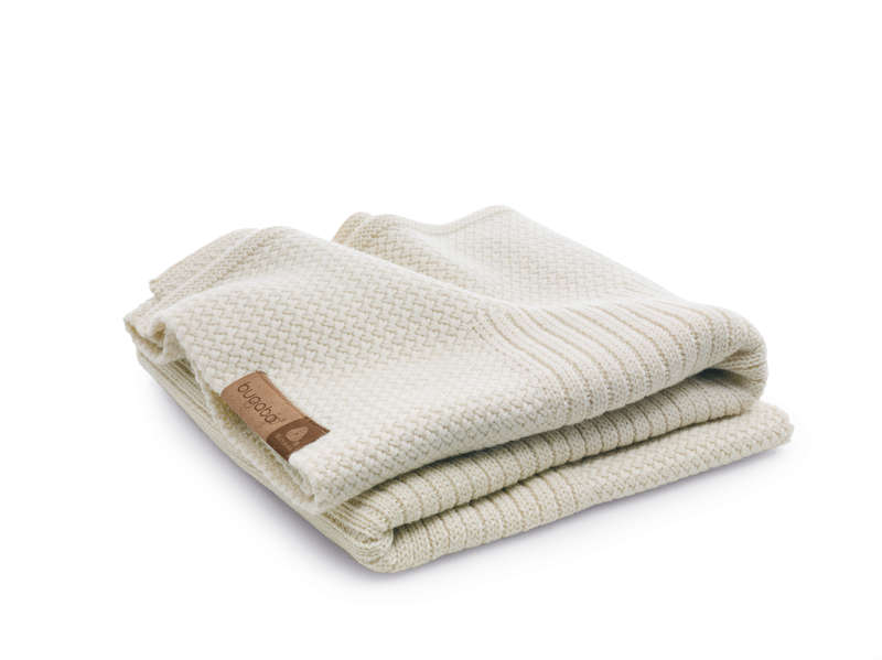 Bugaboo wool blanket off white