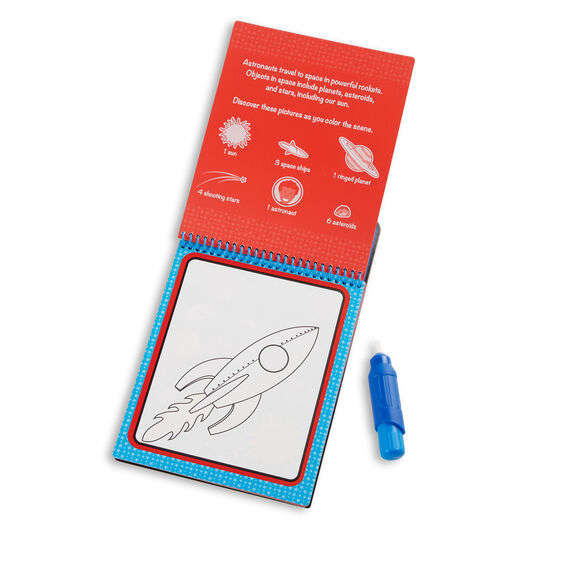 Water Wow! Space Water-Reveal Pad - On the Go Travel Activity
