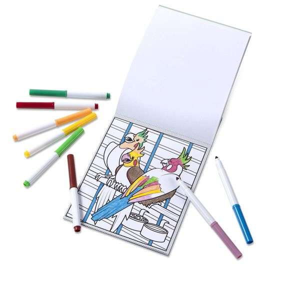 Magic-Pattern - Pets Coloring Pad - On the Go Travel Activity