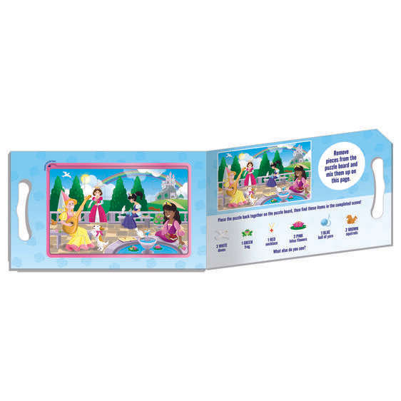 Take Along Magnetic Jigsaw Puzzles - Princesses