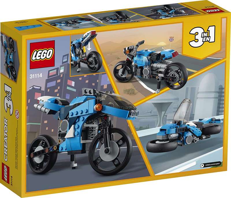 LEGO Creator 3in1 Superbike 31114