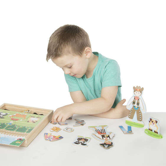 Occupations Magnetic Pretend Play Set