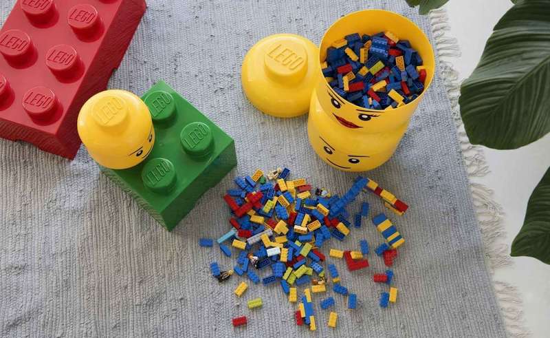 LEGO Storage Head (Small) - Girl