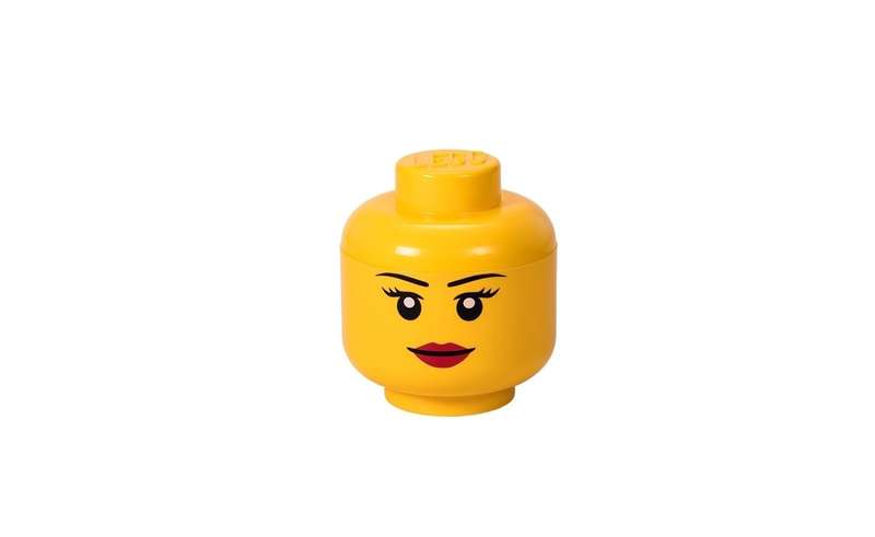 LEGO Storage Head (Small) - Girl