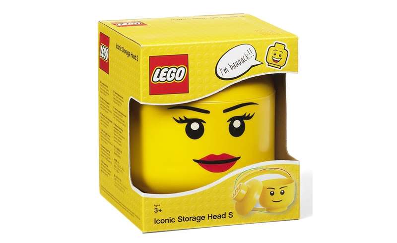LEGO Storage Head (Small) - Girl