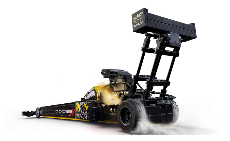 LEGO Speed Champions Mopar Dodge//SRT Top Fuel Dragster and 1970 Dodge Challenger T/A