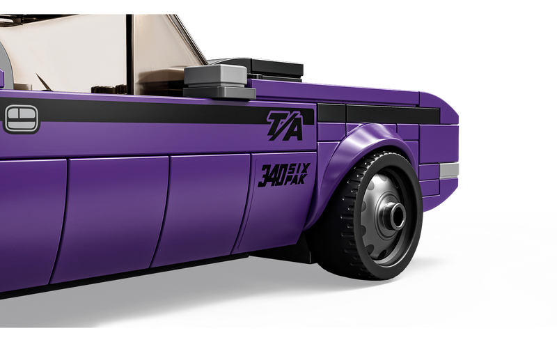 LEGO Speed Champions Mopar Dodge//SRT Top Fuel Dragster and 1970 Dodge Challenger T/A