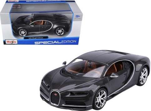 Maisto Bugatti Chiron Black 1:24