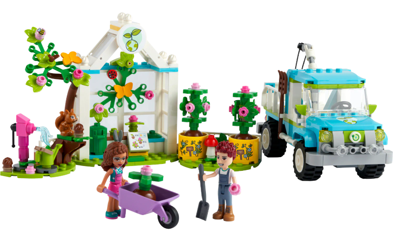 Lego Friends Tree-Planting Vehicle