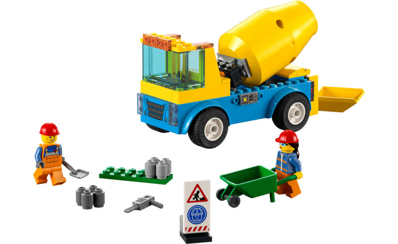 LEGO City Cement Mixer Truck