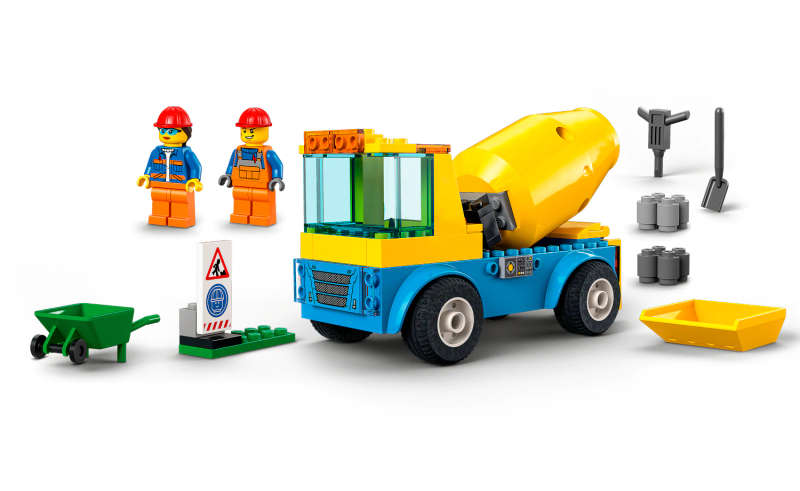 LEGO City Cement Mixer Truck