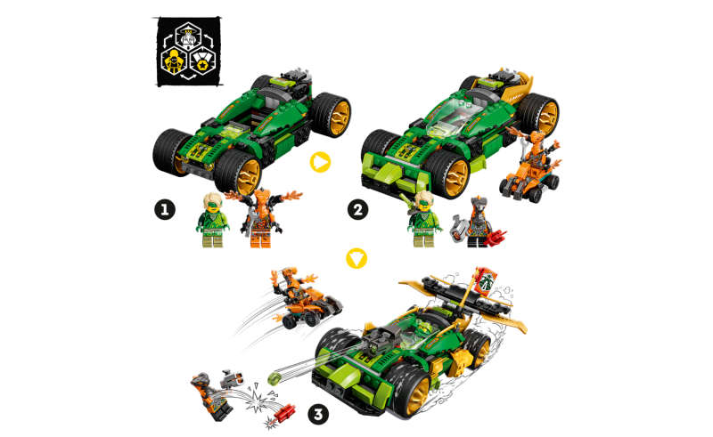 LEGO Ninjago Lloyd's Race Car EVO