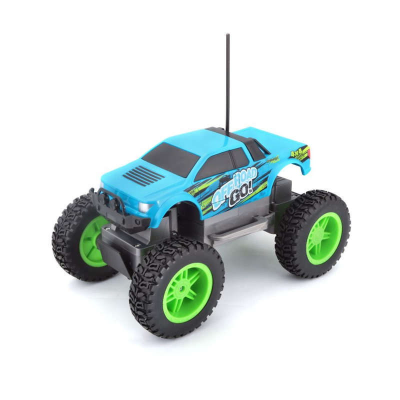 Maisto Off-Road Go 2WD (2 Asst) R/C (Blue)