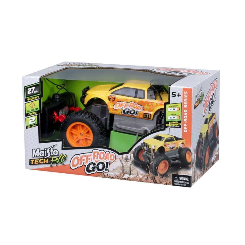Maisto Off-Road Go 2WD (2 Asst) R/C (Blue)