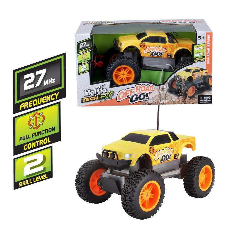 Maisto Off-Road Go 2WD (2 Asst) R/C (Blue)