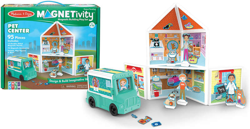 Magnetivity Magnetic Building Play Set - Pet Center