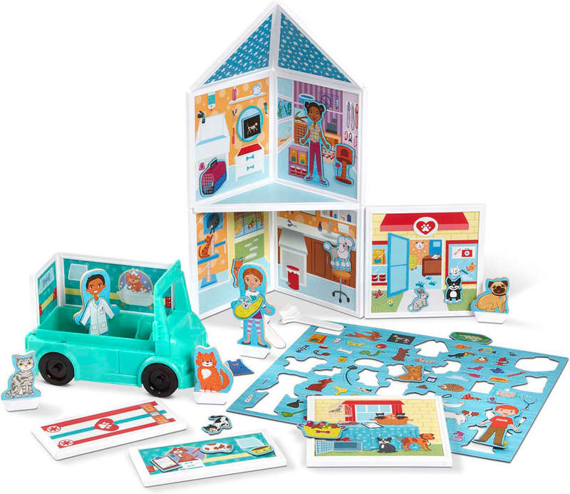Magnetivity Magnetic Building Play Set - Pet Center