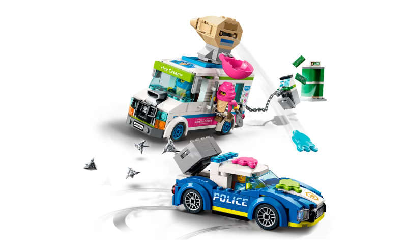 LEGO City Ice-Cream Truck Police Chase