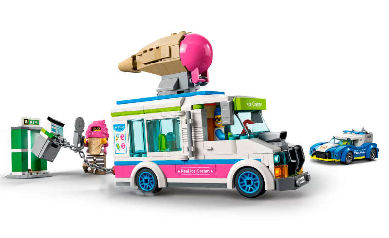 LEGO City Ice-Cream Truck Police Chase