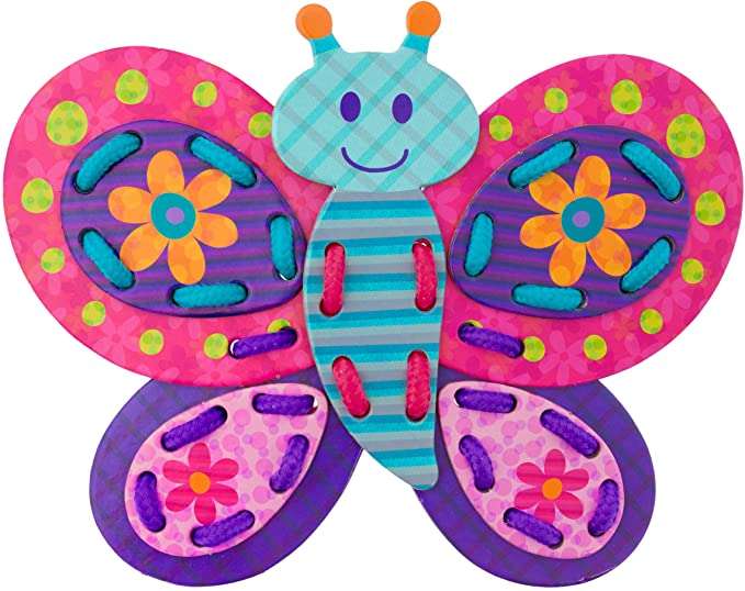 Stephen Joseph Lacing Puzzle - Butterfly